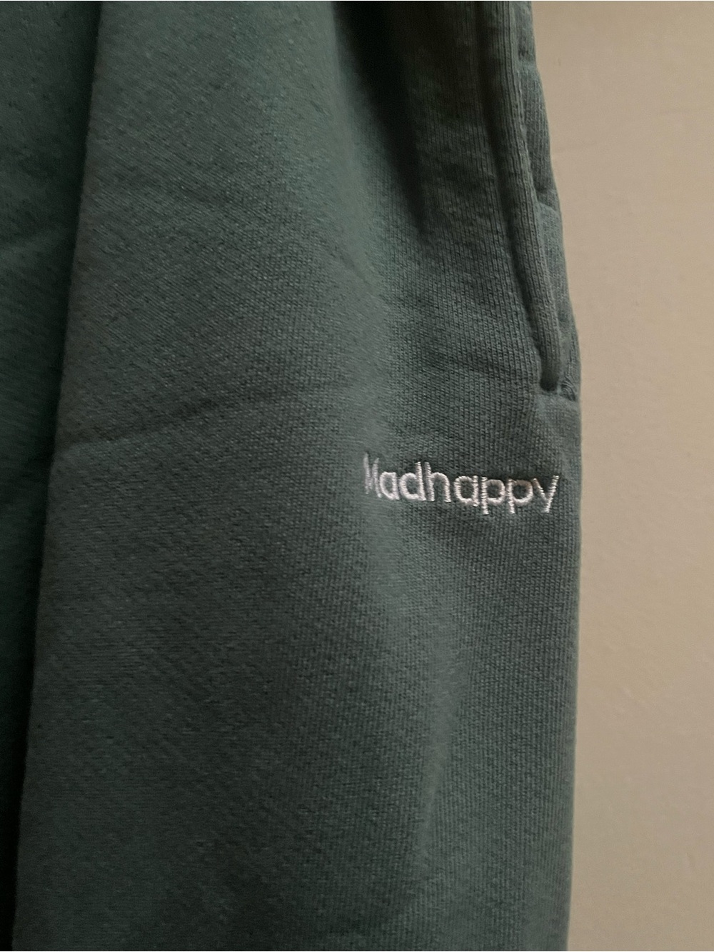 Madhappy Men's Relaxed-Fit Sweatpants — Dark Green Size XL - Picture 2 of 5
